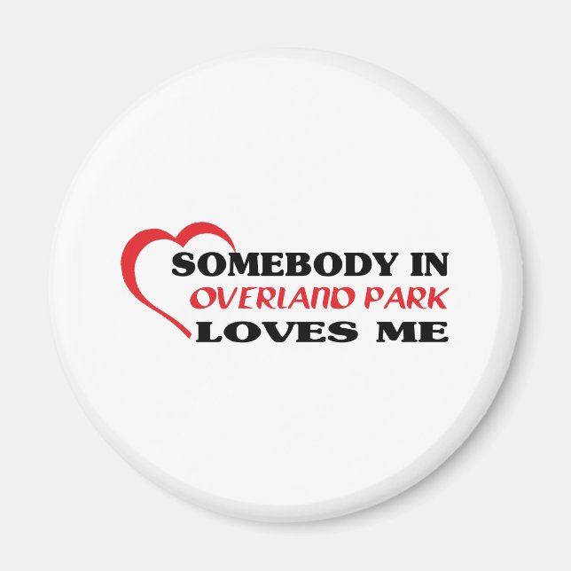 Jemand in Lieben ich Shirt Magnet (Vorne)