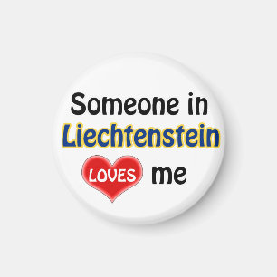 Jemand in Liechtenstein Liebe mir Magnet