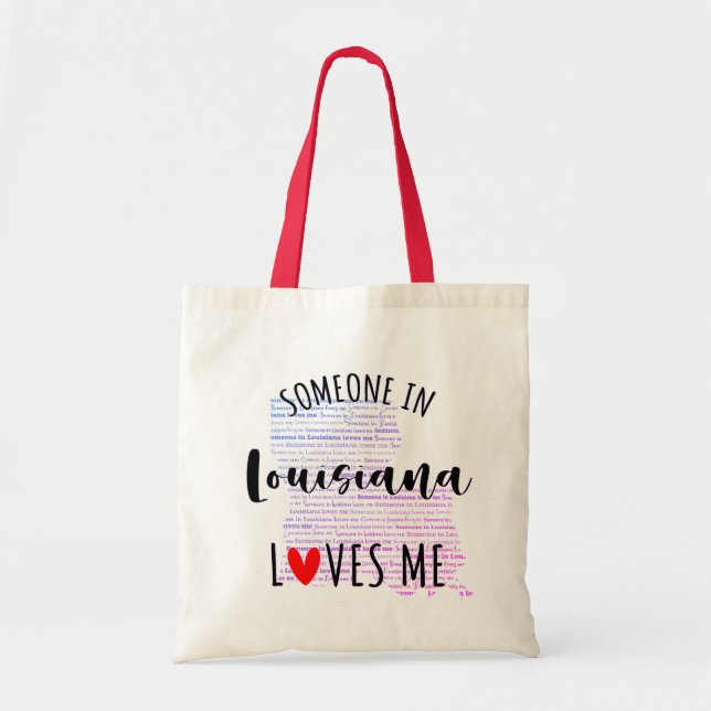 Jemand in Louisiana Lieben Mich Tote Tasche (Vorne)