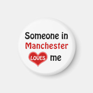 Jemand in Manchester Liebe mir Magnet