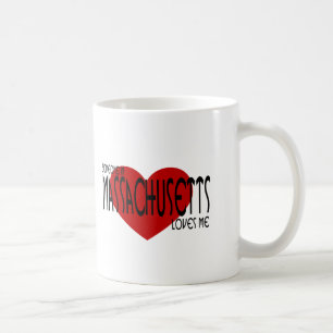 Jemand in Massachusetts-Lieben ich Kaffeetasse