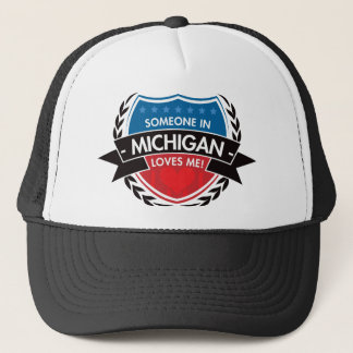 Jemand in Michigan-Lieben ich Truckerkappe