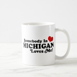 Jemand in Michigan-Lieben Kaffeetasse