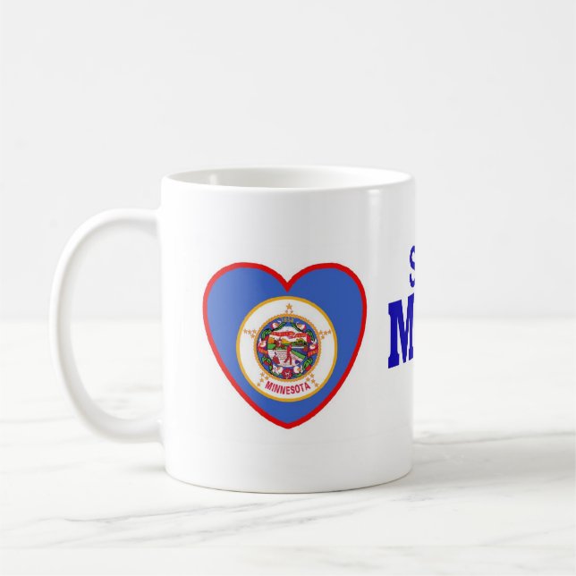 Jemand in Minnesota-Lieben ich Tasse (Links)
