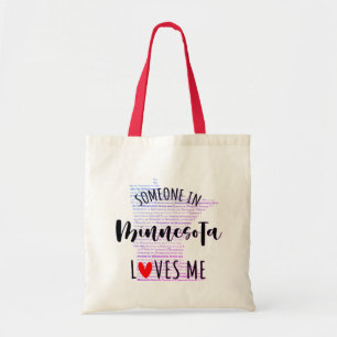 Jemand in Minnesota Lieben ich Tote Tasche