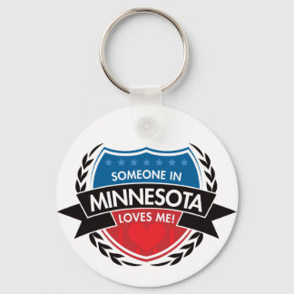 Jemand in Minnesota Lieben Schlüsselanhänger