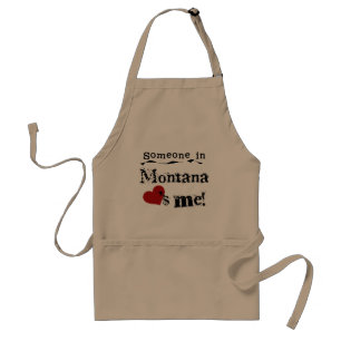 Jemand in Montana-Lieben ich Schürze