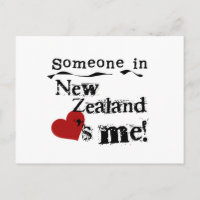 Jemand in Neuseeland-Lieben ich