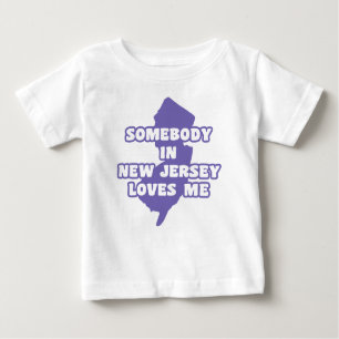 Jemand in New Jersey Lieben ich Baby T-shirt