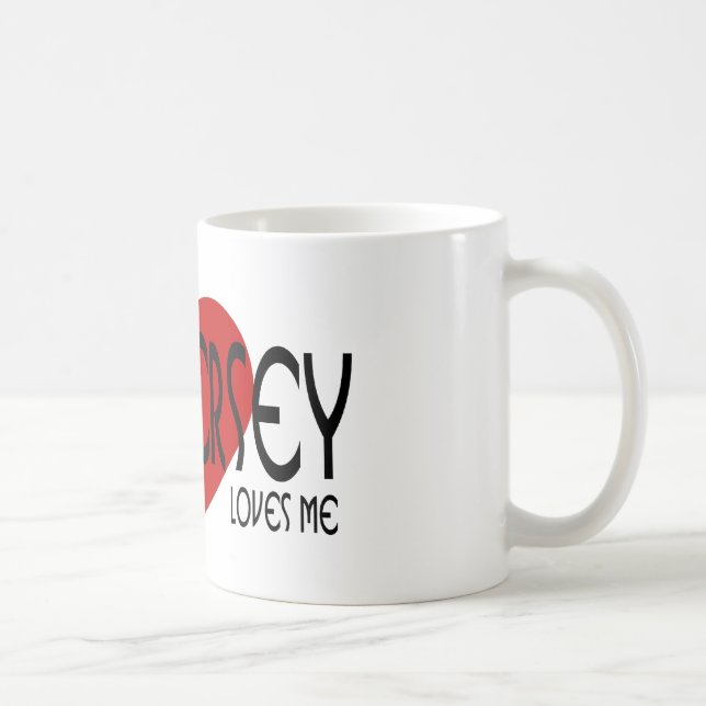 Jemand in New-Jersey Lieben ich Kaffeetasse (Rechts)