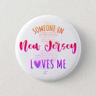 Jemand in New Jersey Lieben Me Button