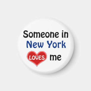 Jemand in New York Lieben mir Magnet