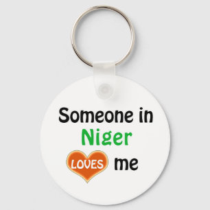 Jemand in Niger Lieben mir Schlüsselanhänger