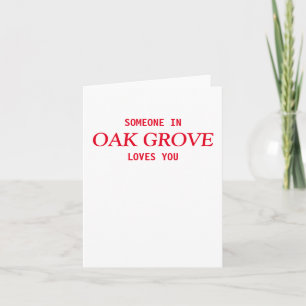 JEMAND IN OAK GROVE LIEBEN