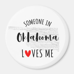 Jemand in Oklahoma Lieben Me Magnet