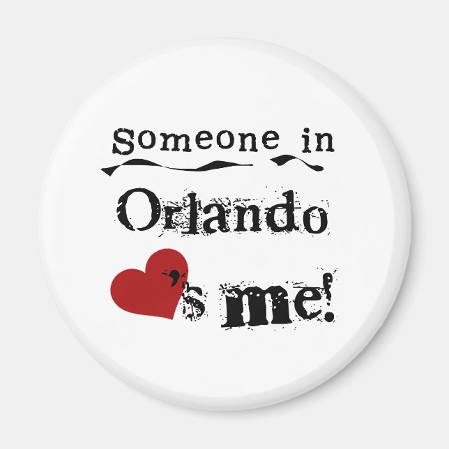 Jemand in Orlando Magnet (Vorne)