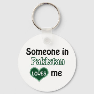 Jemand in Pakistan Lieben mir Schlüsselanhänger
