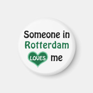 Jemand in Rotterdam Lieben mir Magnet