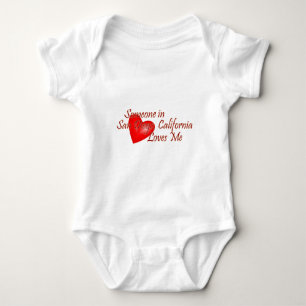 Jemand in San Diego Lieben ich Baby Strampler