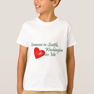 Jemand in Seattle-Lieben ich T-Shirt