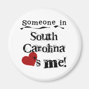 Jemand in South Carolina Lieben Magnet
