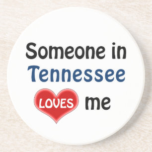 Jemand in Tennessee Lieben mir Getränkeuntersetzer