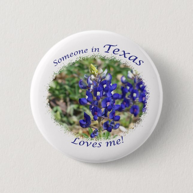 Jemand in Texas Lieben Button (Vorderseite)