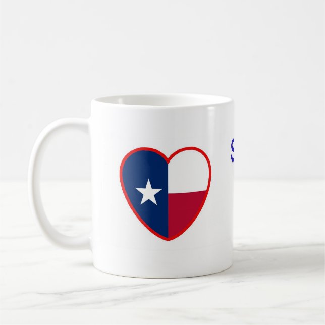 Jemand in Texas-Lieben ich Tasse (Links)