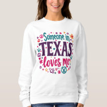 Jemand in Texas liebt mich - Retro-Texas-Hippie-Ku