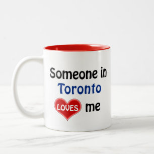 Jemand in Toronto Lieben mir Zweifarbige Tasse