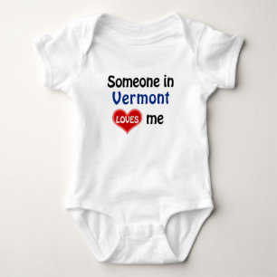 Jemand in Vermont Lieben mir Baby Strampler