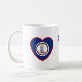 Jemand in Virginia-Lieben ich Kaffeetasse