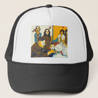 Jemand ist Beruflich Truckerkappe