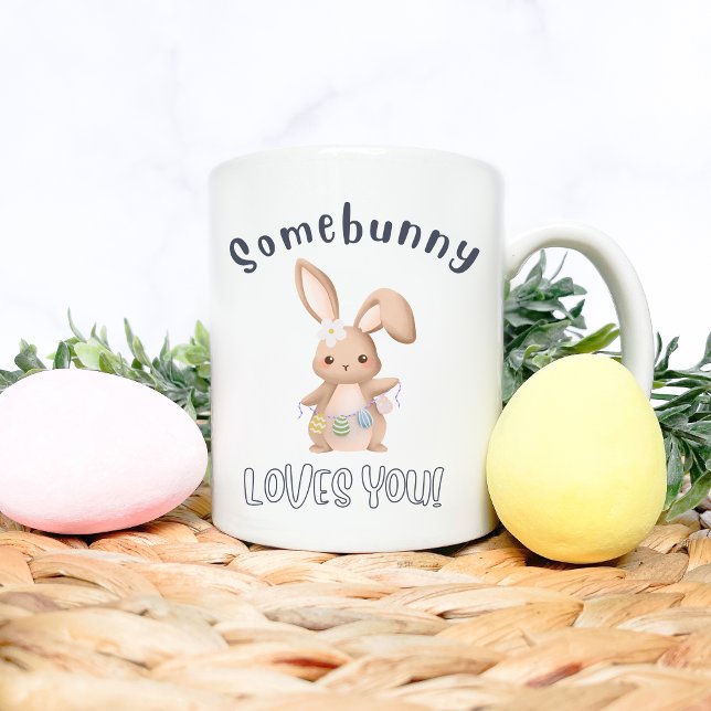 Jemand Liebe dich | Ostergeschenk für Tasse (Von Creator hochgeladen)