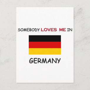 Jemand Liebe mich in DEUTSCHLAND Postkarte
