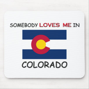 Jemand Lieben ich in COLORADO Mousepad