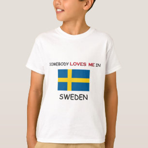 Jemand Lieben ich in SCHWEDEN T-Shirt