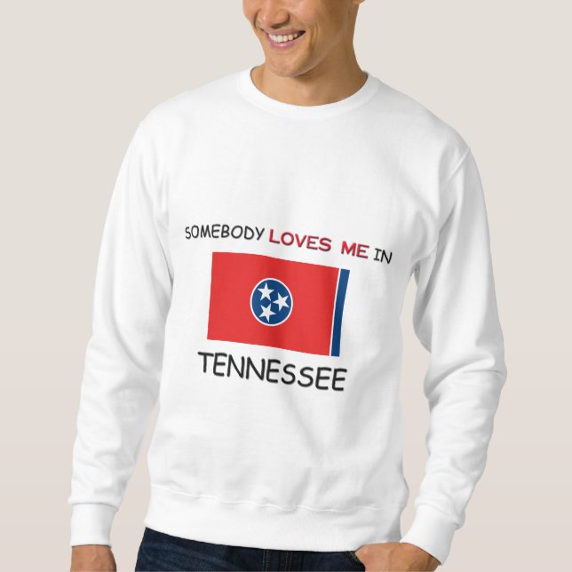 Jemand Lieben ich in TENNESSEE Sweatshirt (Vorderseite)