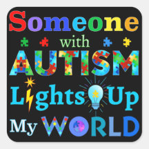 Jemand mit AUTISM leuchtet meine Welt auf