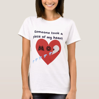 Jemand nahm ein Stück meines Herzens – Passendes F T-Shirt