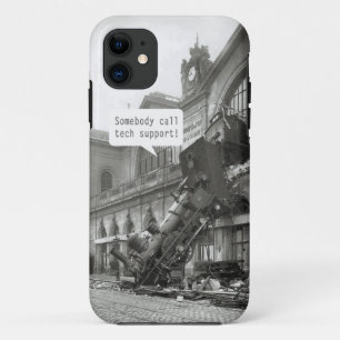 Jemand rufe den Tech-Support-Zugunfall Case-Mate iPhone Hülle