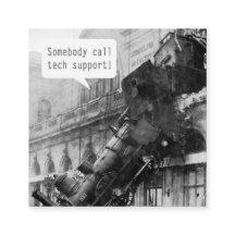 Jemand ruft den technischen Support-Zug Wreck an