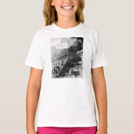 Jemand ruft den technischen Support-Zug Wreck an T-Shirt