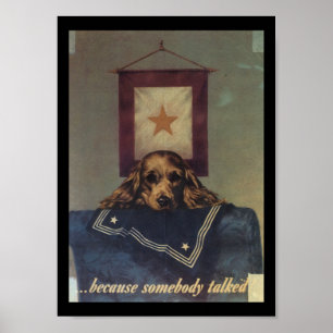 Jemand sprach Weltkrieg 2 Poster