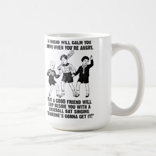 Jemand wird es abbekommen Lustiger Becher Tasse