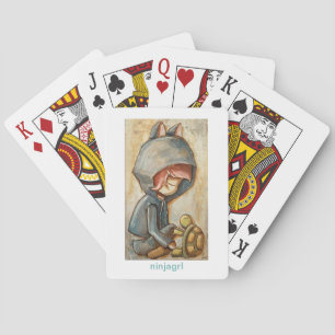 jemand zum Zuhören - ninjagrale Spielkarten