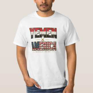 JEMEN × AMERIKA T-Shirt – Zwei Welten, eine Wurzel