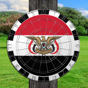 Jemen Dartboard, Wildbrett, jemenitische Flagge Dartscheibe