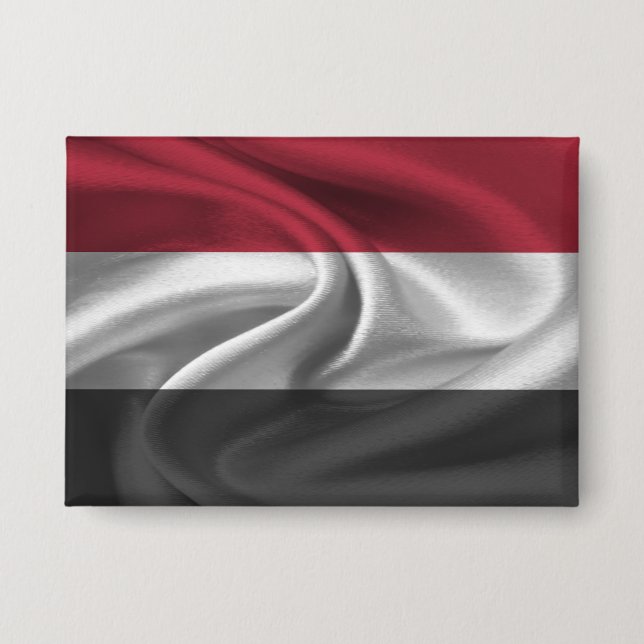 Jemen-Flag Button (Vorderseite)