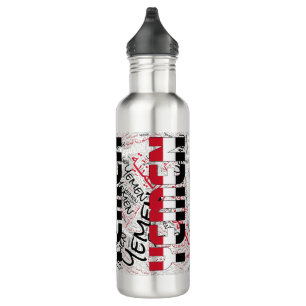 Jemen Flag Gorgetic Patriotic Edelstahlflasche